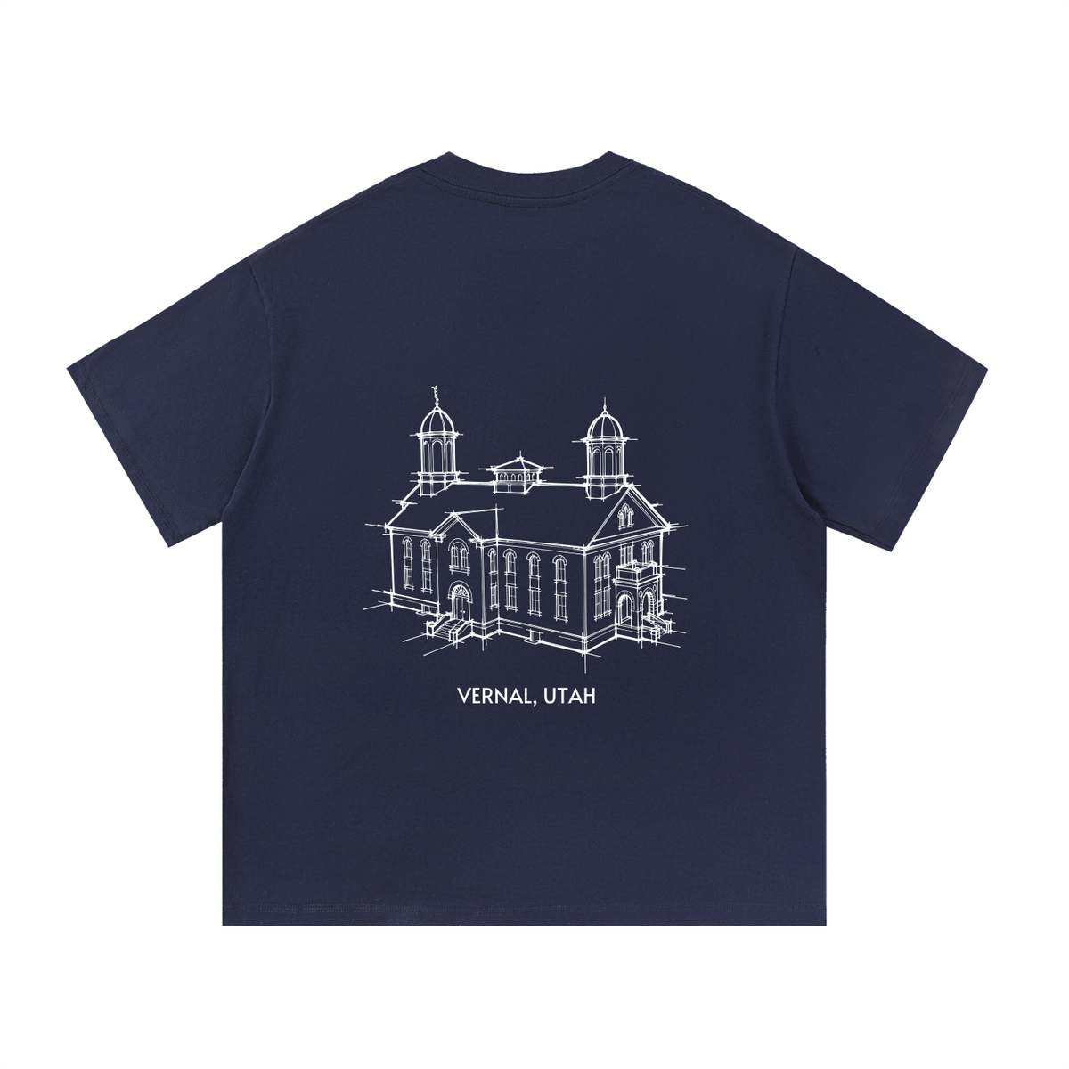Essential Heavyweight Temple Tee (Vernal)