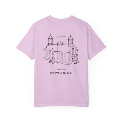 Essential Temple Tee – with personalizable date (Vernal)