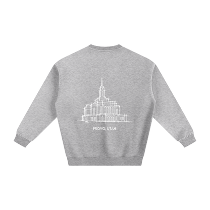 Ultra-soft Temple Sweatshirt (Provo Rock Canyon)