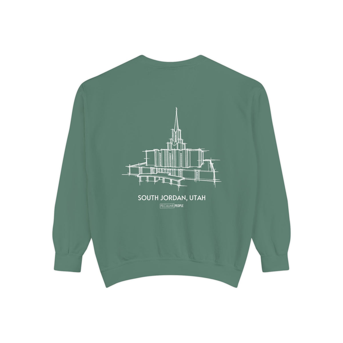 Classic Temple Crew Sweatshirt (Jordan River)