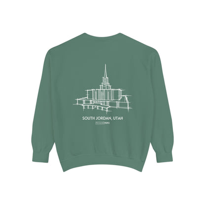 Classic Temple Crew Sweatshirt (Jordan River)