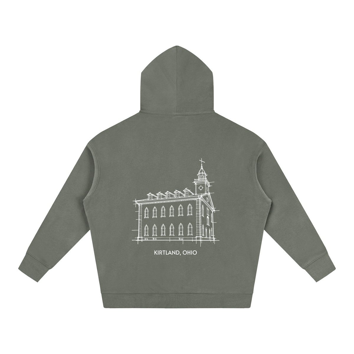 Ultra-soft Oversized Temple Hoodie (Kirtland)