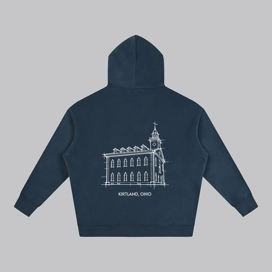 Ultra-soft Oversized Temple Hoodie (Kirtland)