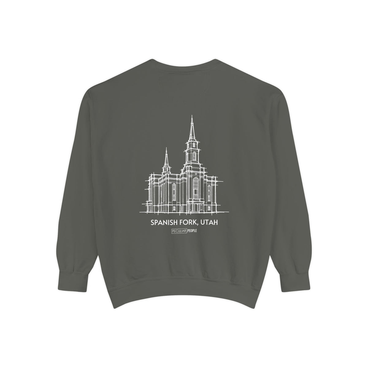 Classic Temple Crew Sweatshirt (Spanish Fork)