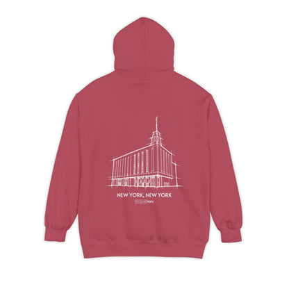 Pillar Temple Hoodie (Manhattan)