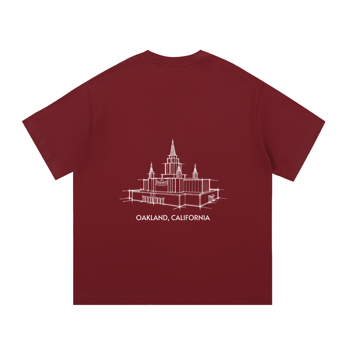 Essential Heavyweight Temple Tee (Oakland)