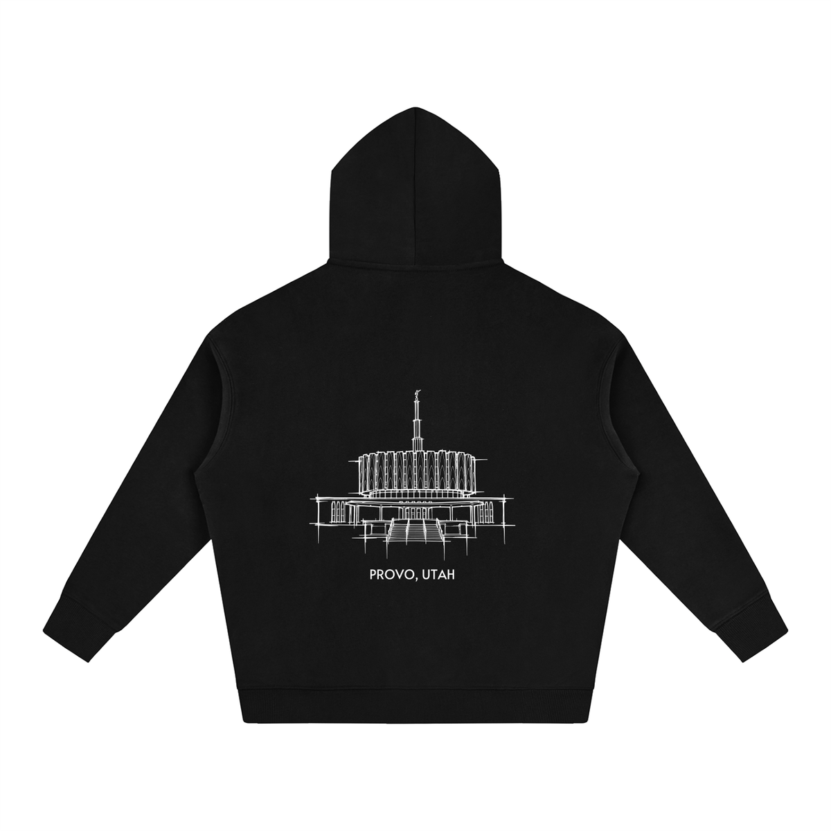 Ultra-soft Oversized Temple Hoodie (Provo)