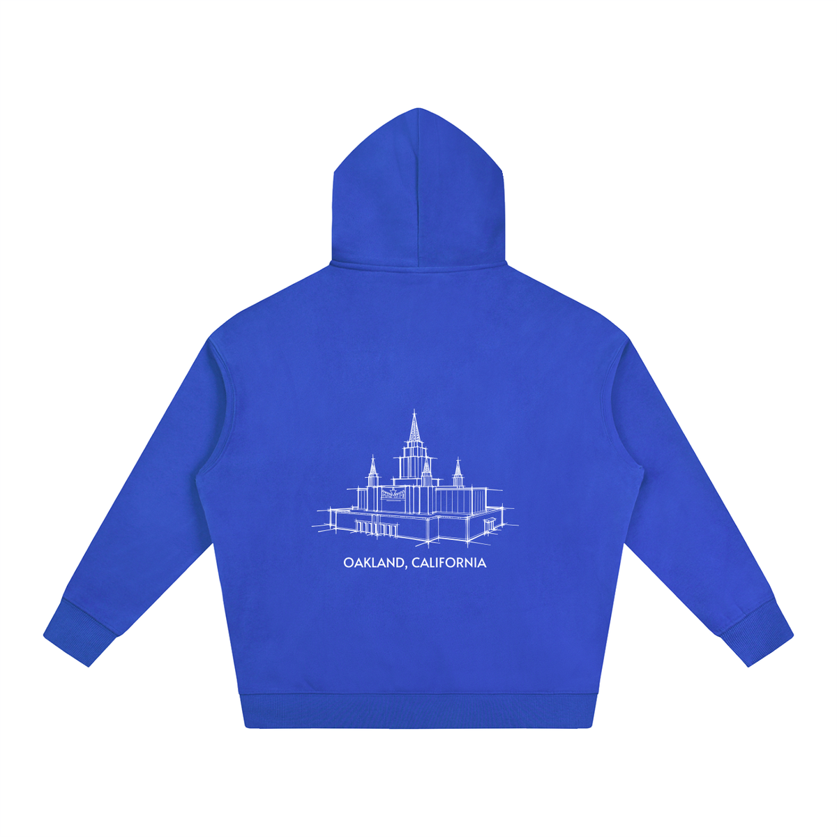 Ultra-soft Oversized Temple Hoodie (Oakland)