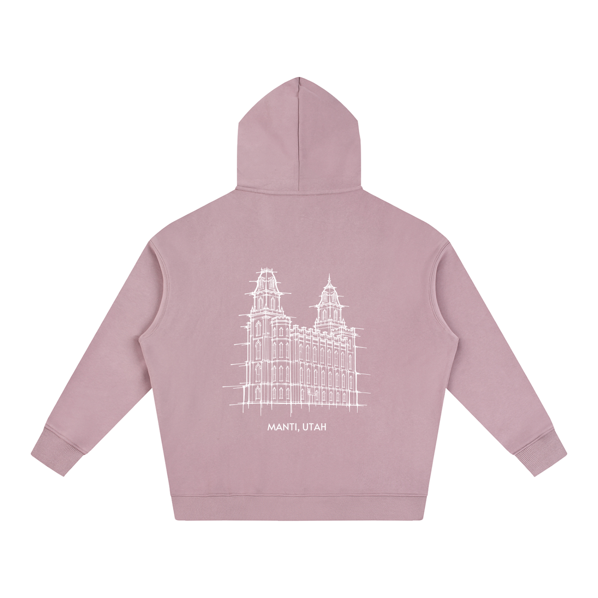 Ultra-soft Oversized Temple Hoodie (Manti)