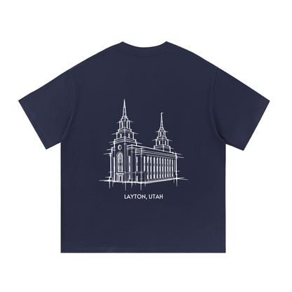 Essential Heavyweight Temple Tee (Layton)