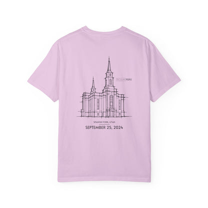 Essential Temple Tee – with personalizable date (Spanish Fork)