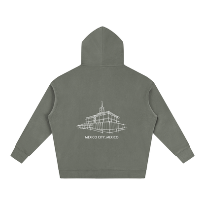 Ultra-soft Oversized Temple Hoodie (Mexico City)