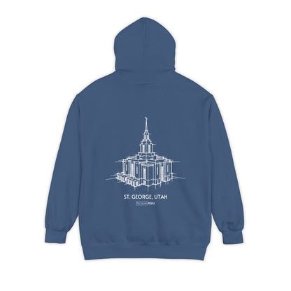 Pillar Temple Hoodie (Red Cliffs)