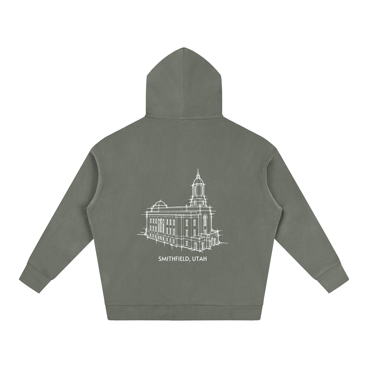Ultra-soft Oversized Temple Hoodie (Smithfield)