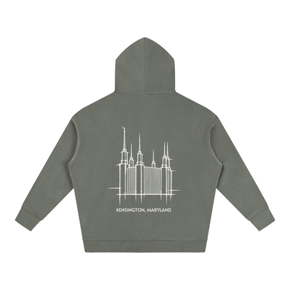 Ultra-soft Oversized Temple Hoodie (Washington D.C.)