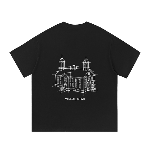 Essential Heavyweight Temple Tee (Vernal)