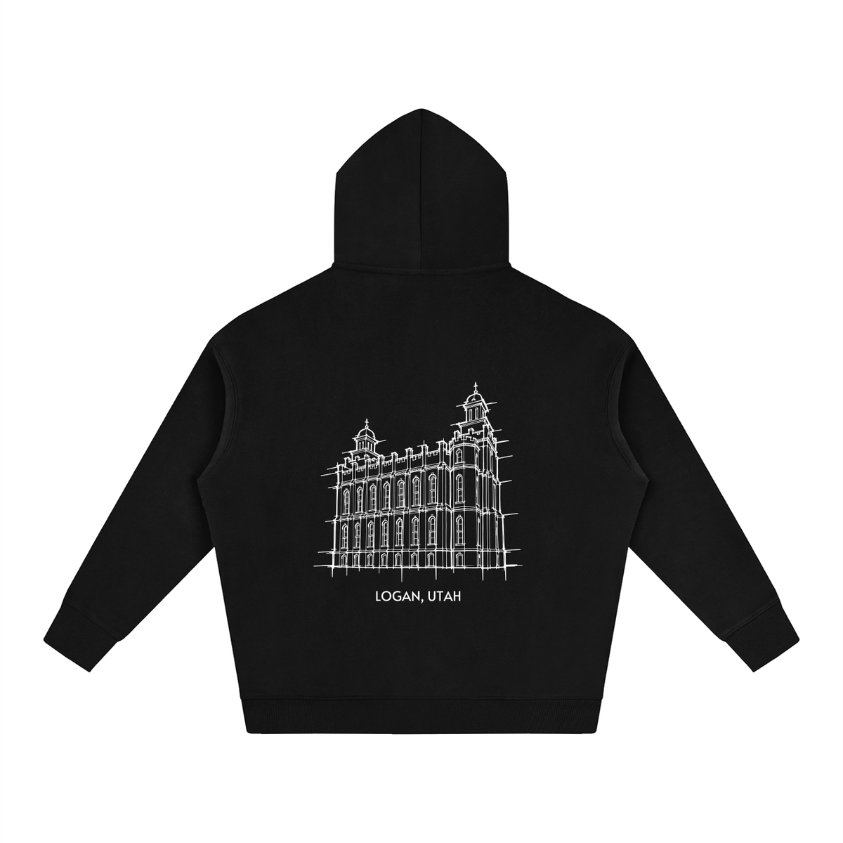 Ultra-soft Oversized Temple Hoodie (Logan)