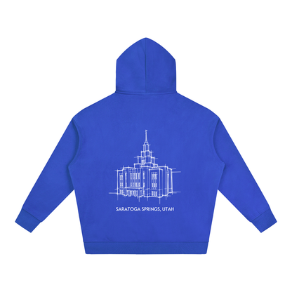 Ultra-soft Oversized Temple Hoodie (Saratoga Springs)