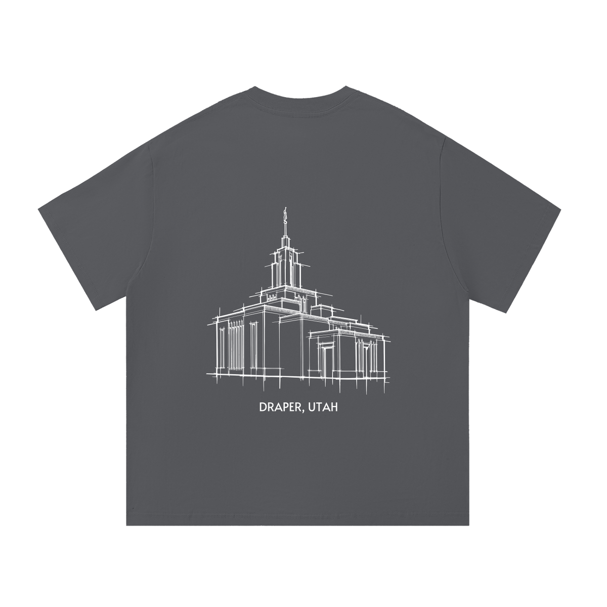Essential Heavyweight Temple Tee (Draper)
