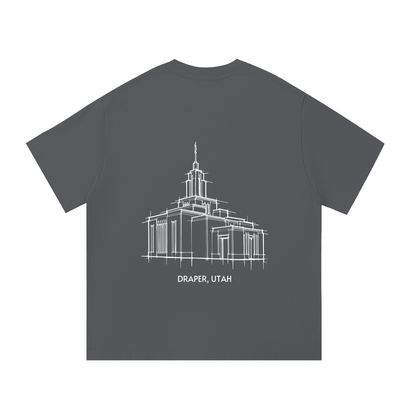 Essential Heavyweight Temple Tee (Draper)