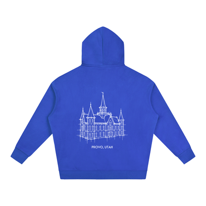 Ultra-soft Oversized Temple Hoodie (Provo City Center)