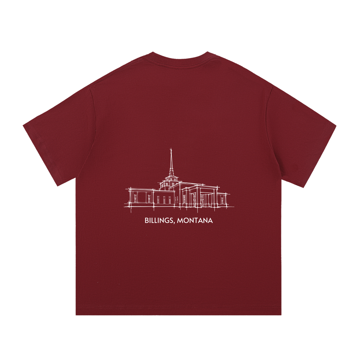 Essential Heavyweight Temple Tee (Billings)