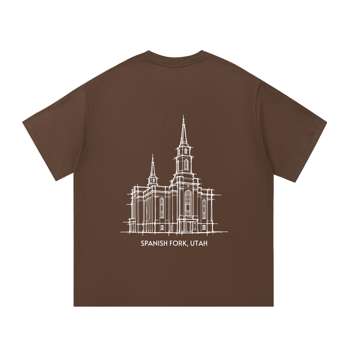 Essential Heavyweight Temple Tee (Spanish Fork)