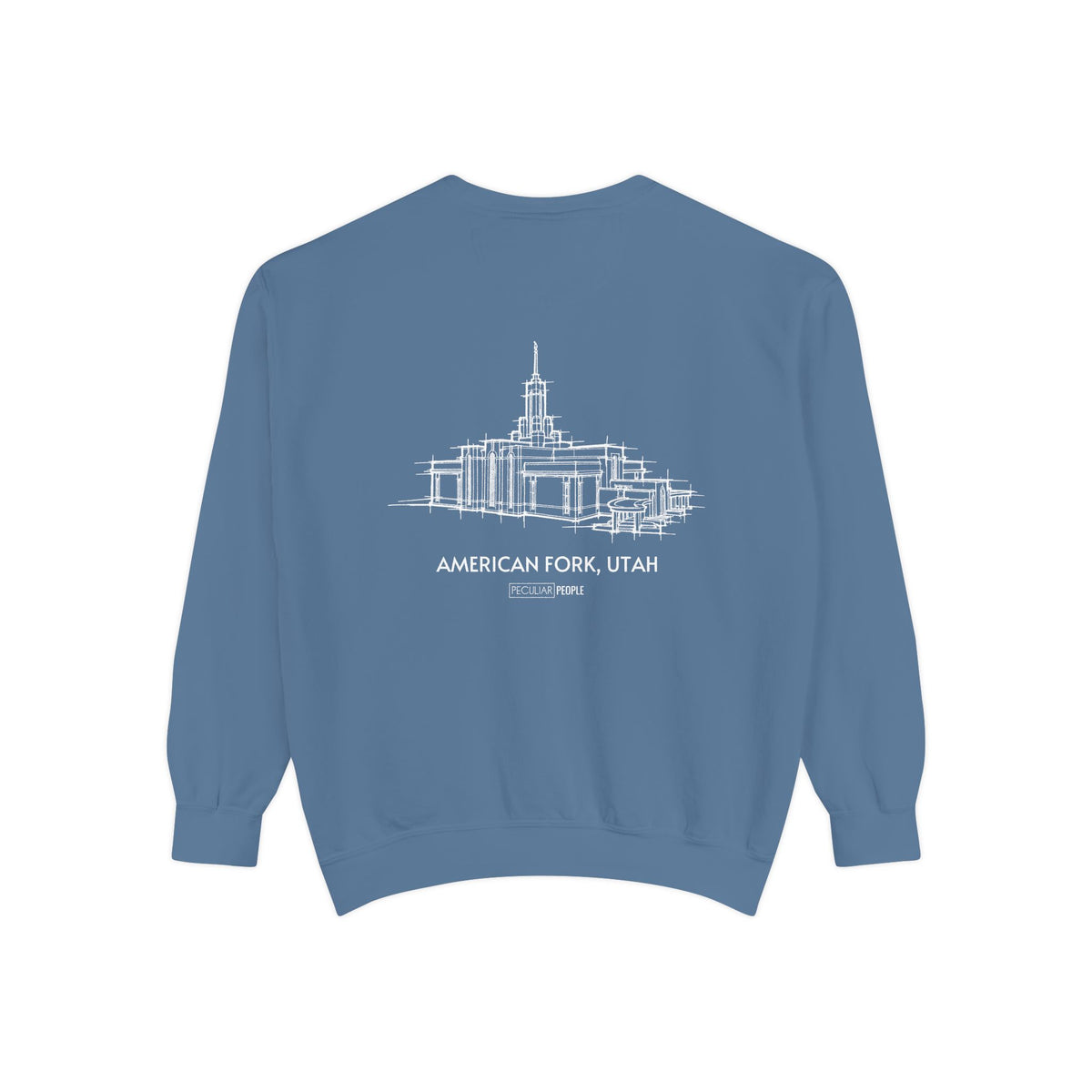 Classic Temple Crew Sweatshirt (Mount Timpanogos)