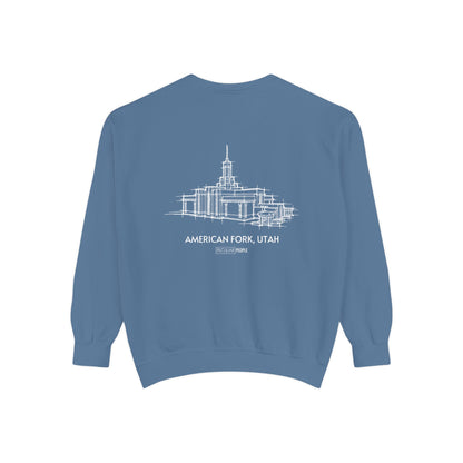Classic Temple Crew Sweatshirt (Mount Timpanogos)
