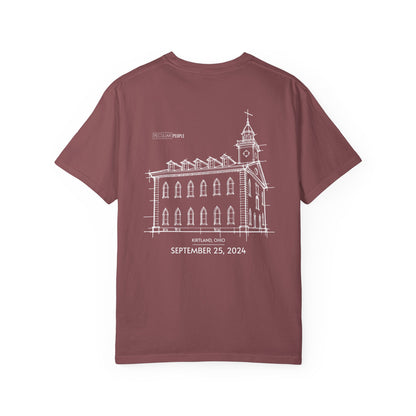 Essential Temple Tee – with personalizable date (Kirtland)