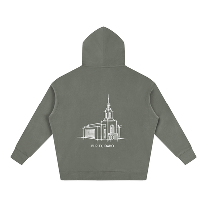 Ultra-soft Oversized Temple Hoodie (Burley)