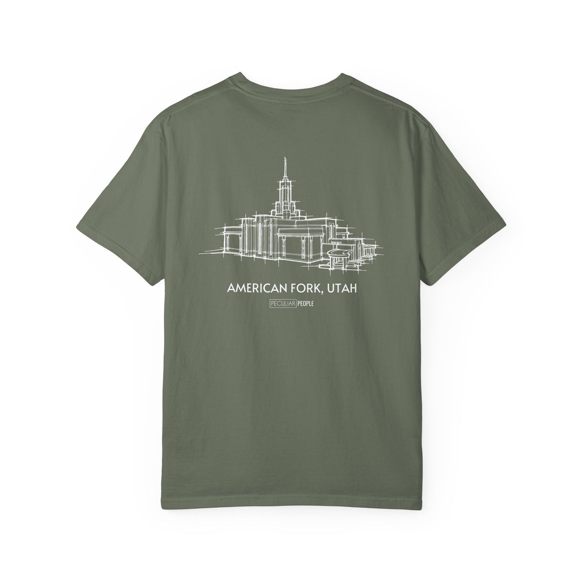 Essential Temple Tee (Mount Timpanogos)
