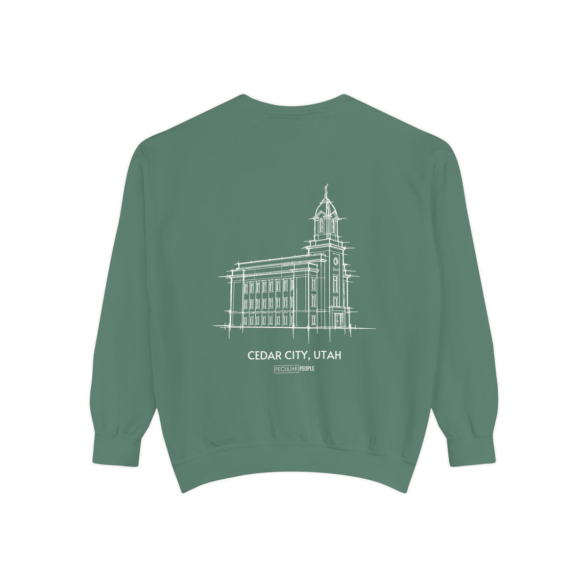 Classic Temple Crew Sweatshirt (Cedar City)