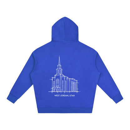 Ultra-soft Oversized Temple Hoodie (West Jordan)