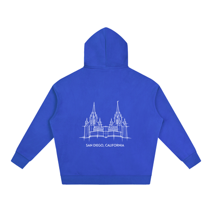 Ultra-soft Oversized Temple Hoodie (San Diego)