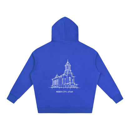 Ultra-soft Oversized Temple Hoodie (Heber Valley)