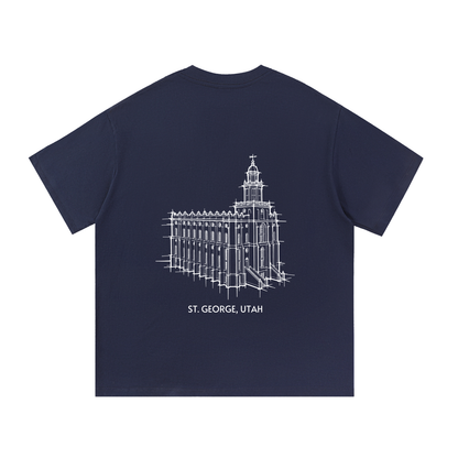 Essential Heavyweight Temple Tee (St. George)