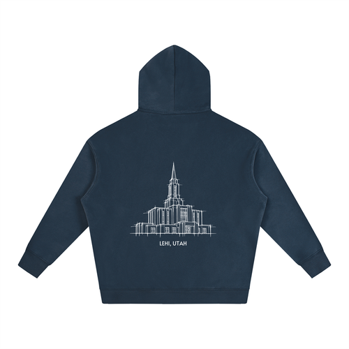 Ultra-soft Oversized Temple Hoodie (Lehi)