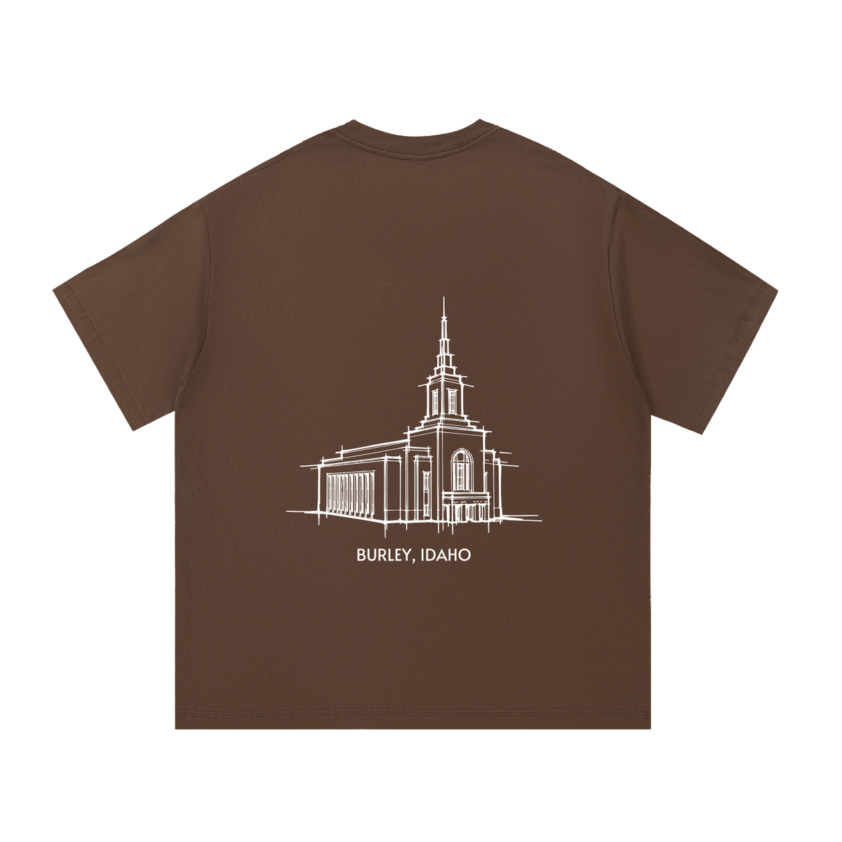 Essential Heavyweight Temple Tee (Burley)