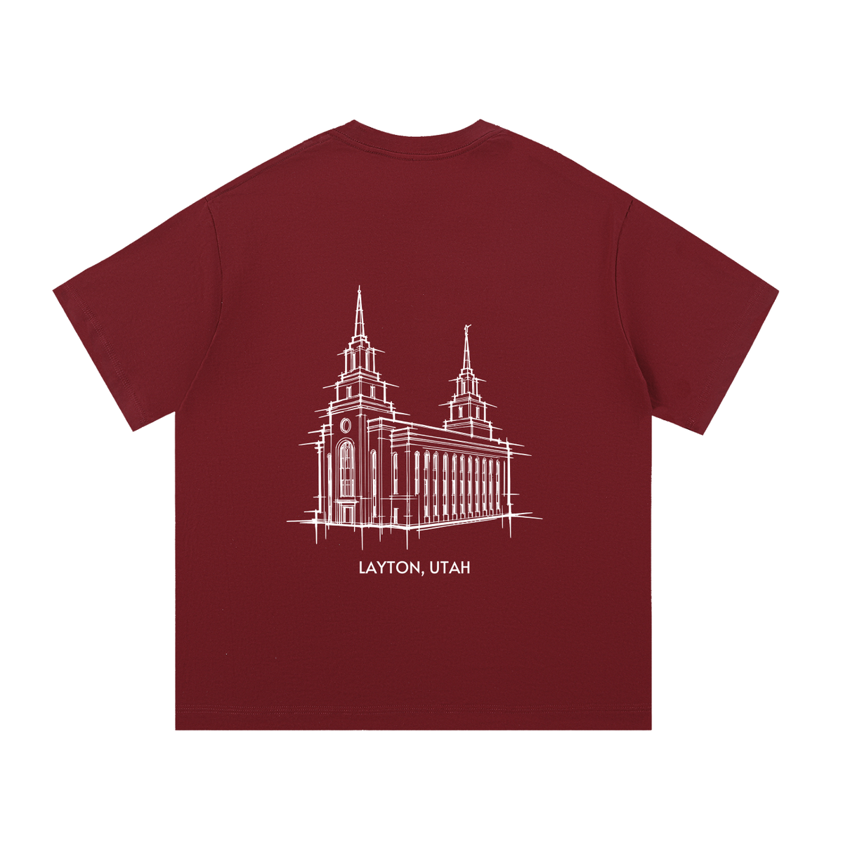 Essential Heavyweight Temple Tee (Layton)