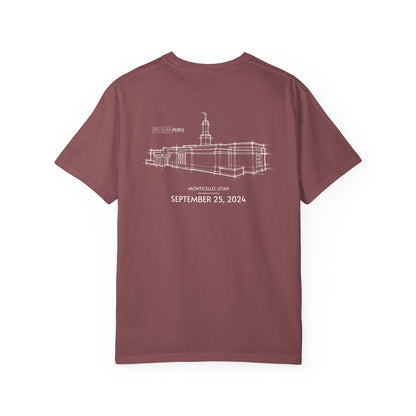 Essential Temple Tee – with personalizable date (Monticello)