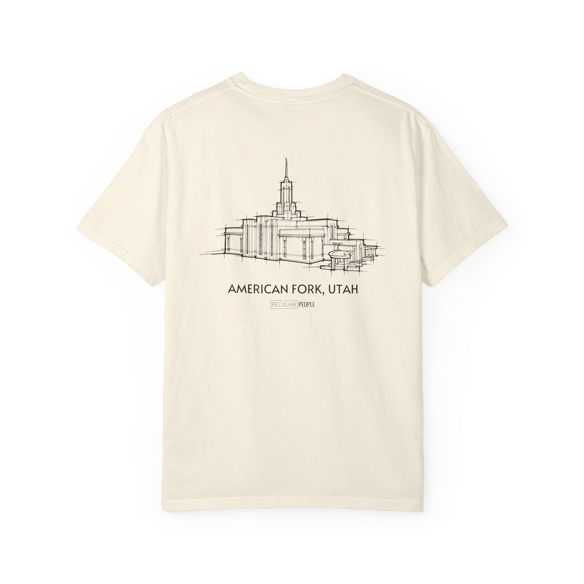 Essential Temple Tee (Mount Timpanogos)