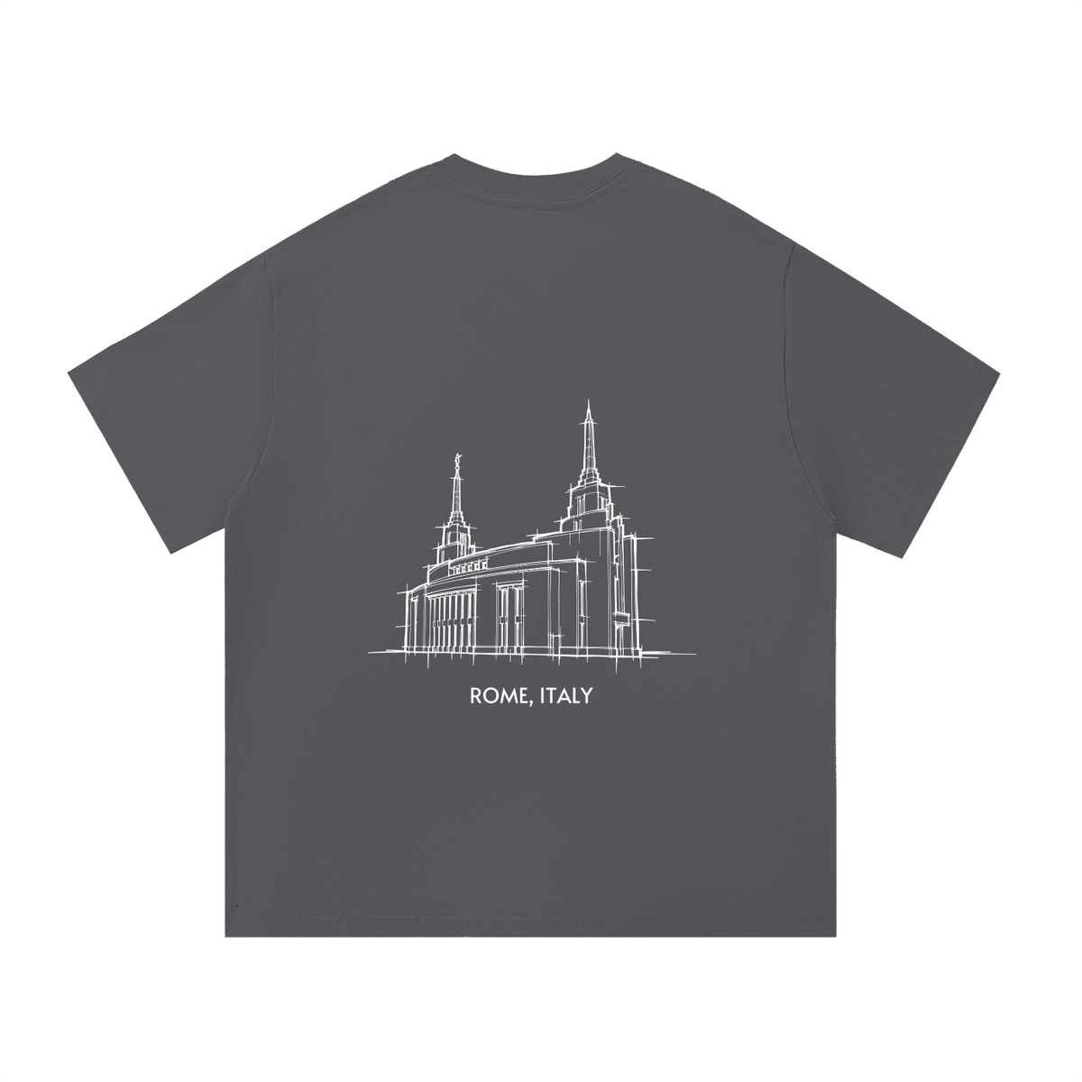 Essential Heavyweight Temple Tee (Rome)