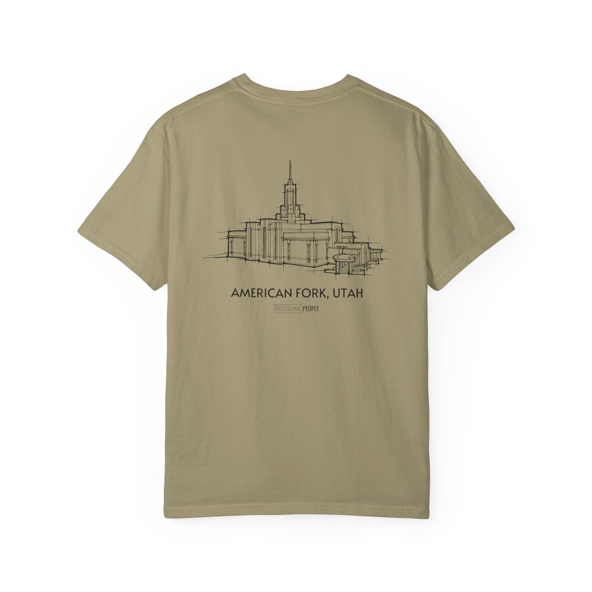 Essential Temple Tee (Mount Timpanogos)