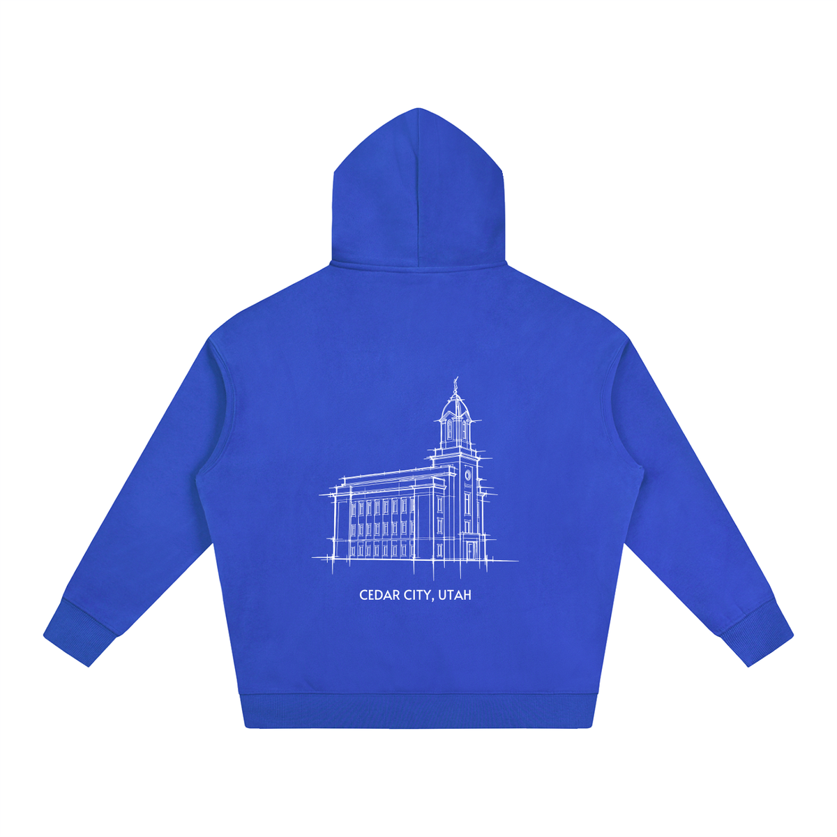 Ultra-soft Oversized Temple Hoodie (Cedar City)