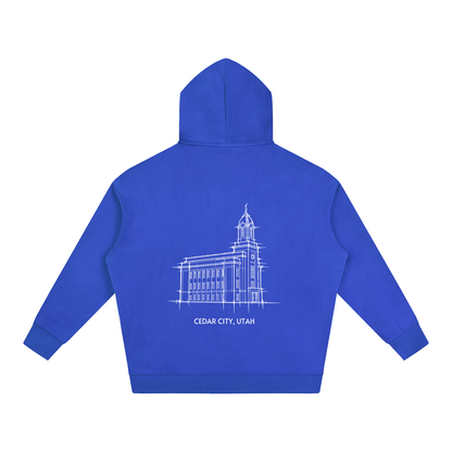 Ultra-soft Oversized Temple Hoodie (Cedar City)