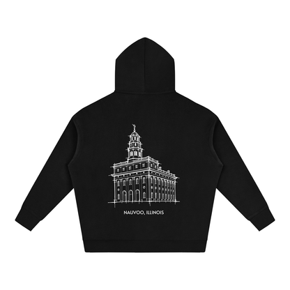 Ultra-soft Oversized Temple Hoodie (Nauvoo)