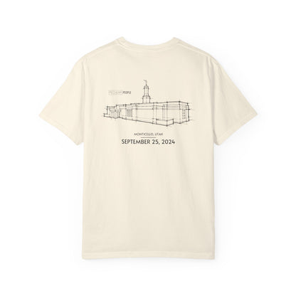 Essential Temple Tee – with personalizable date (Monticello)