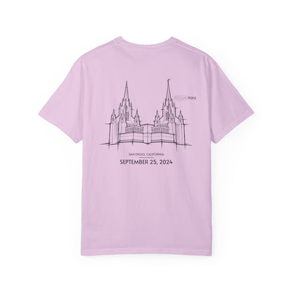 Essential Temple Tee – with personalizable date (San Diego)