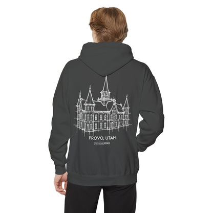 Pillar Temple Hoodie (Provo City Center)